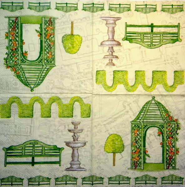141 Garden - 3-ply (cream) - Ihr
